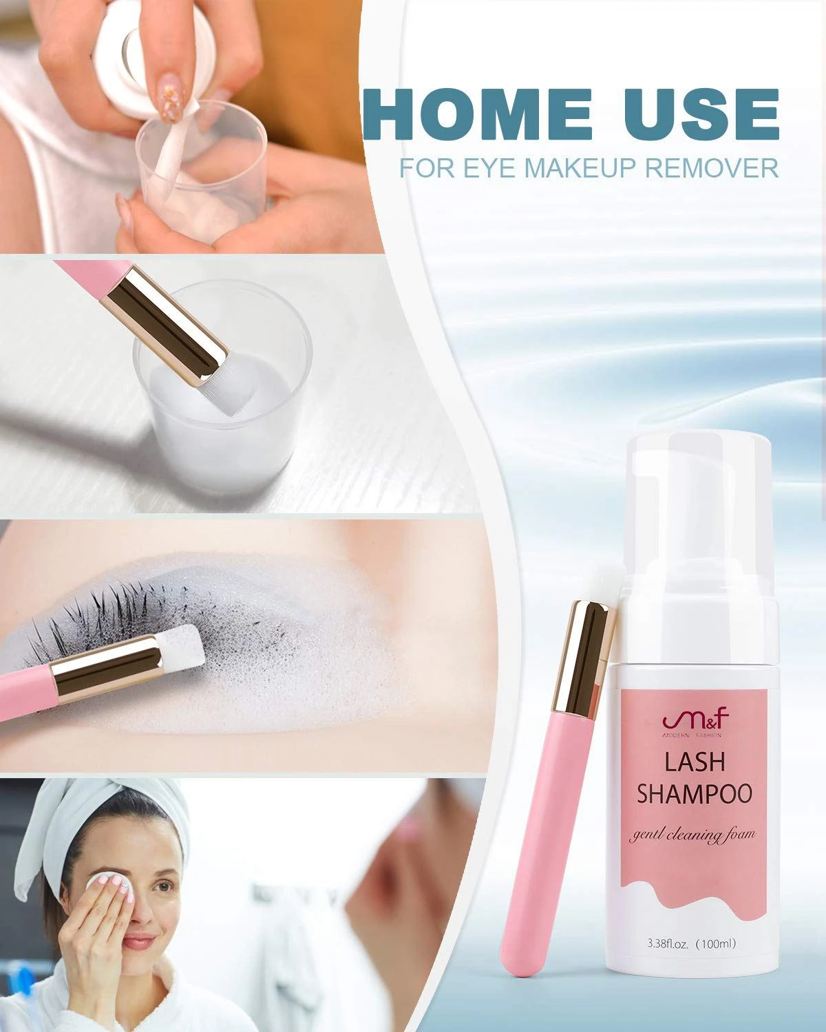 lash cleaning foam