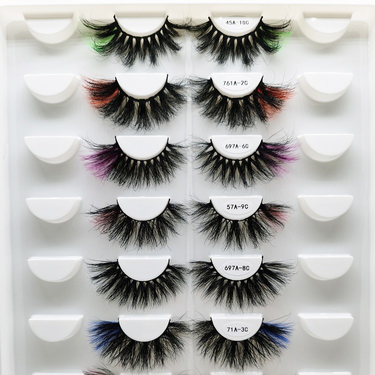 color mink lashes catalog