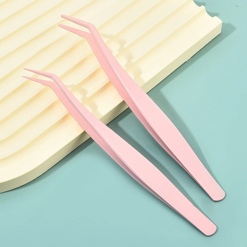 Non-adhesive pink tweezers Non-adhesive pink tweezers